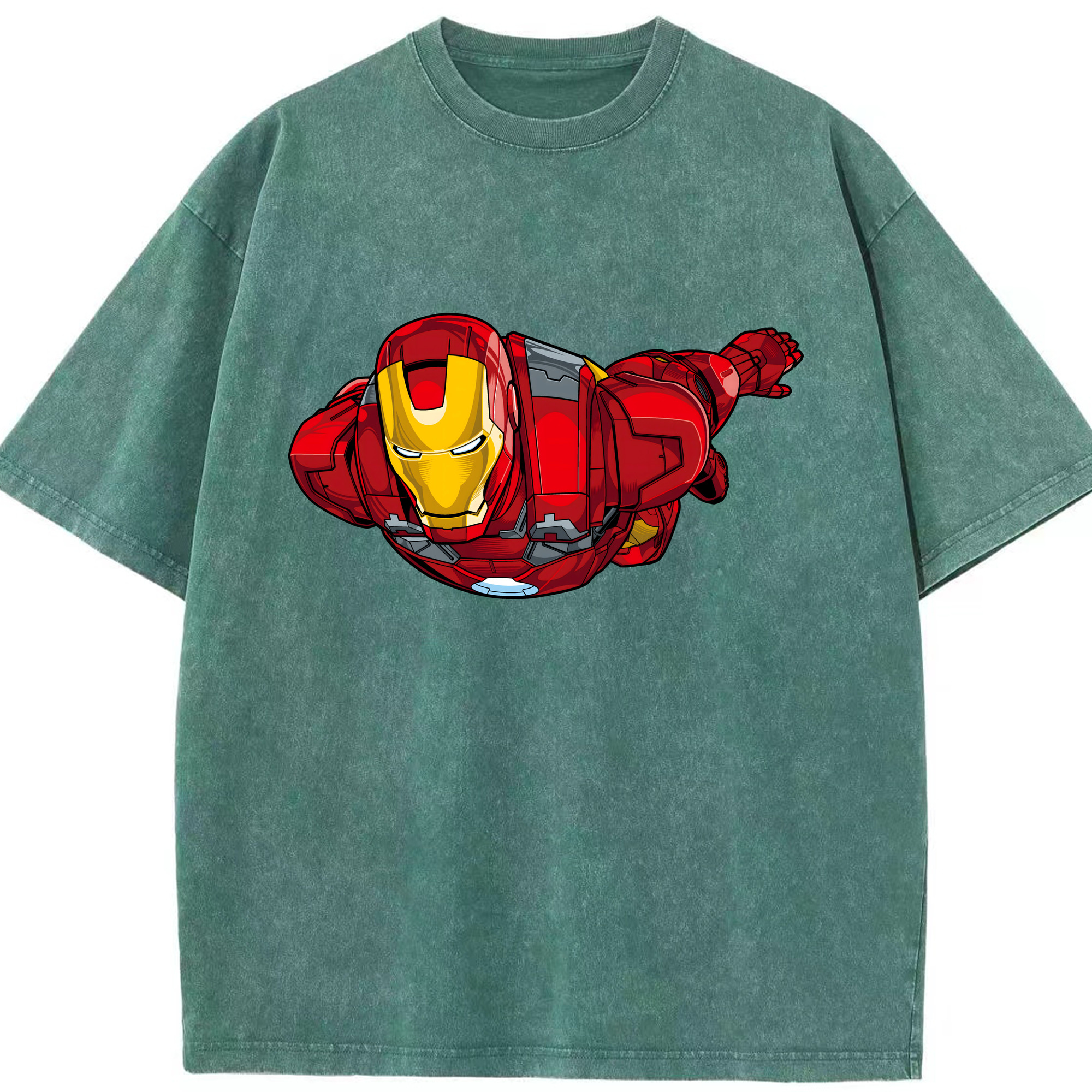 （画像用） アベンジャーズ The Avengers 綿100% ヴィンテージ風 半袖Tシャツ（フロントプリント）